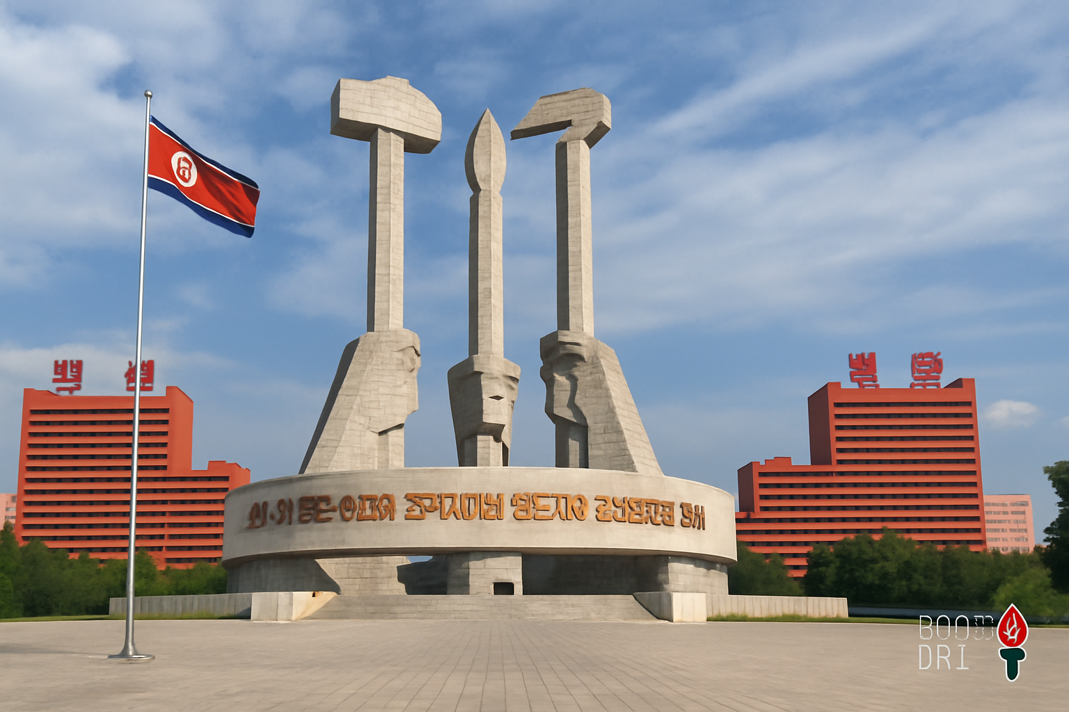 Ким Ир Сен закладывает основы идеологии чучхе в 1950-е годы