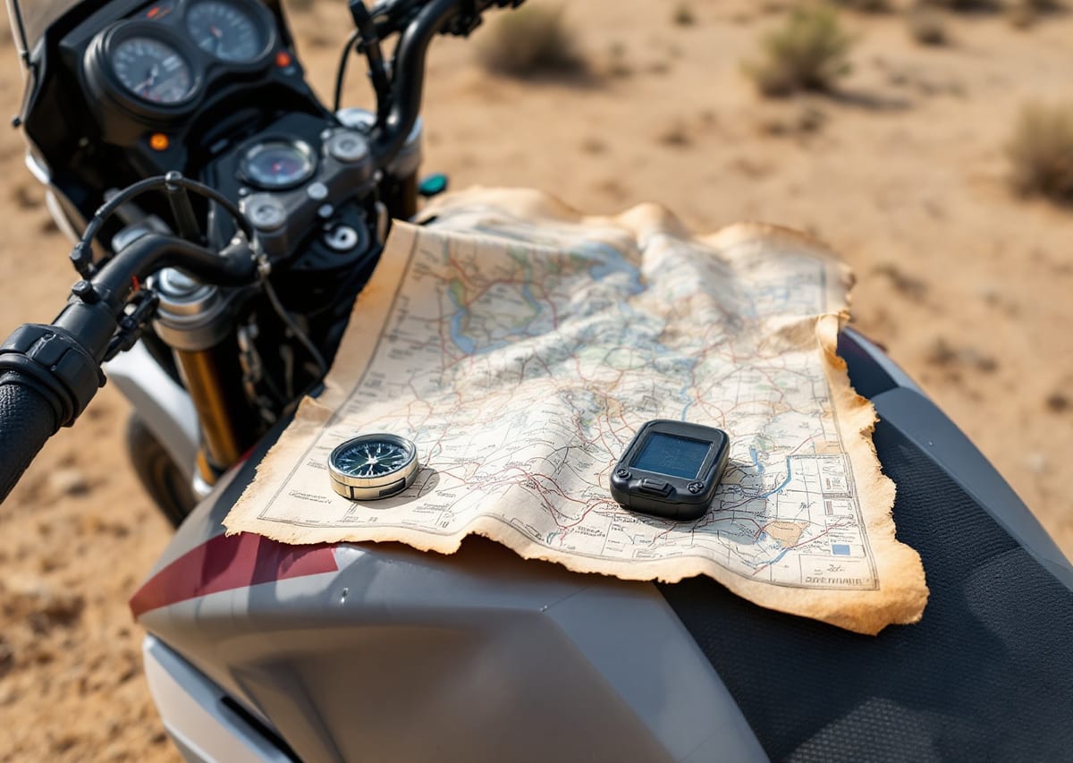 Бумажная карта и GPS — основа навигации в Африке